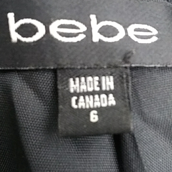 SALE!!!Beautiful! Bebe corset pantsuit! tightens in back Sz.6 - Picture 10 of 11